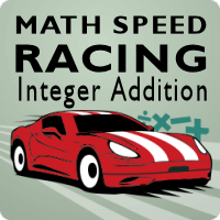 Math Speed Racing Integer Addition