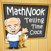 MathNook Telling Time Clock icon