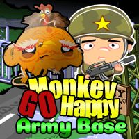 Monkey Go Happy Army Base Icon