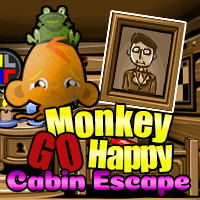 Monkey Go Happy Cabin Escape Icon