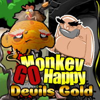 Monkey Go Happy Devil's Gold Icon