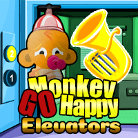 Monkey Go Happy Elevators Icon