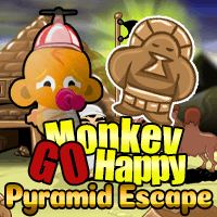 Monkey Go Happy Pyramid Escape Icon