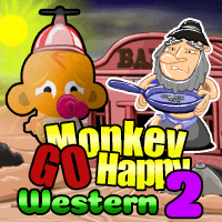 Monkey Go Happy Western 2 Icon