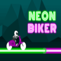 Neon Biker Game icon