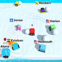 Snow War io icon