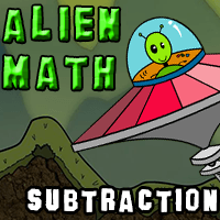 Alien Math Subtraction