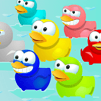 Ducky Race Subtraction Icon