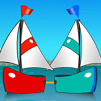 Tug Team Sailboats Subtraction Icon
