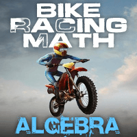 Bike Racing Math Algebra icon