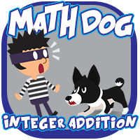 Math Dog Integer Addition icon