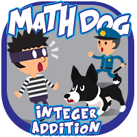 Math Dog Integer Addition