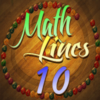 Math Lines Make 10 Icon