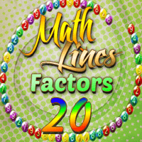 Math Lines Factors 20 Icon