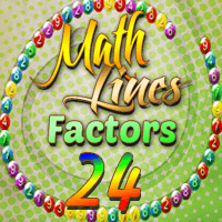 Math Lines Factors 24 Icon