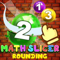 Math Slicer Rounding Icon