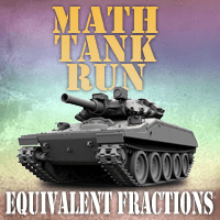 Math Tank Run Fractions