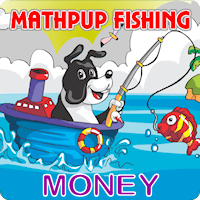 MathPup Fishing Money