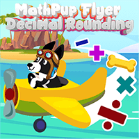 MathPup Flyer Decimal Rounding Whole icon