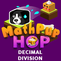 MathPup Hop Decimal Division