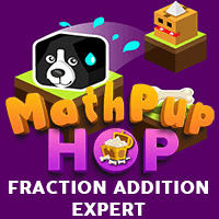 MathPup Hop Fraction Expert