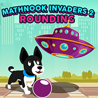 MathPup Invaders 2 Rounding icon