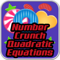 Number Crunch Quadratic Equations icon