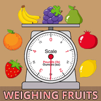 Weighing Fruits icon