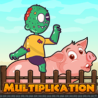 Zombie Rodeo Multiplication Icon