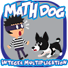 Math Dog Integer Multiplication icon