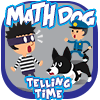 Math Dog Telling Time game icon