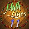 Math Lines Make 11 icon