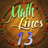 Math Lines Make 13 icon