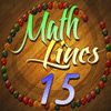 Math Lines Make 15 icon