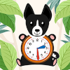 MathPup Clock icon