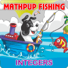 MathPup Fishing Integers icon