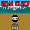Ninja Clock Elapsed Time game icon