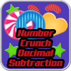 Number Crunch Decimal Subtraction icon
