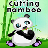 Panda Cutting Bamboo icon