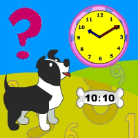MathPup Time Fetch game icon