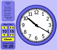 Telling Time Clock