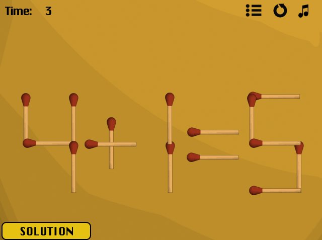 Jazz Matches 2's Level #1 solved image
